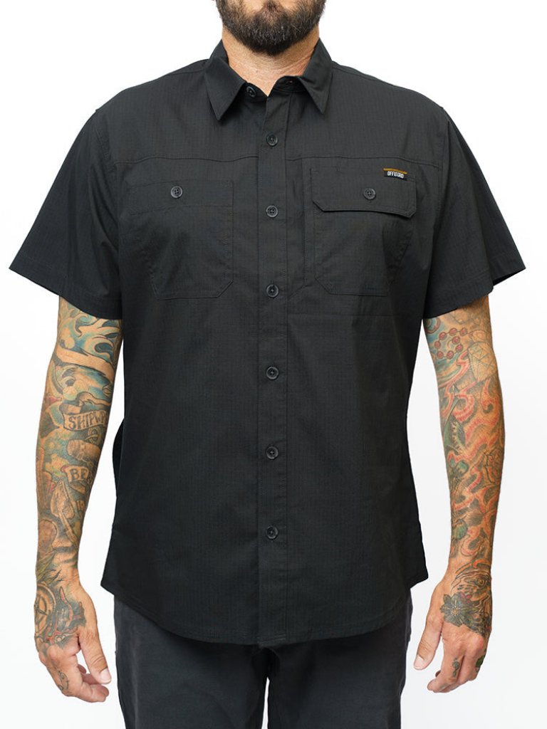 Off The Grid Surplus Thunderbolt Ss Shirt - Vintage Black
